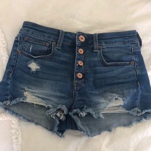 AEO jean shorts